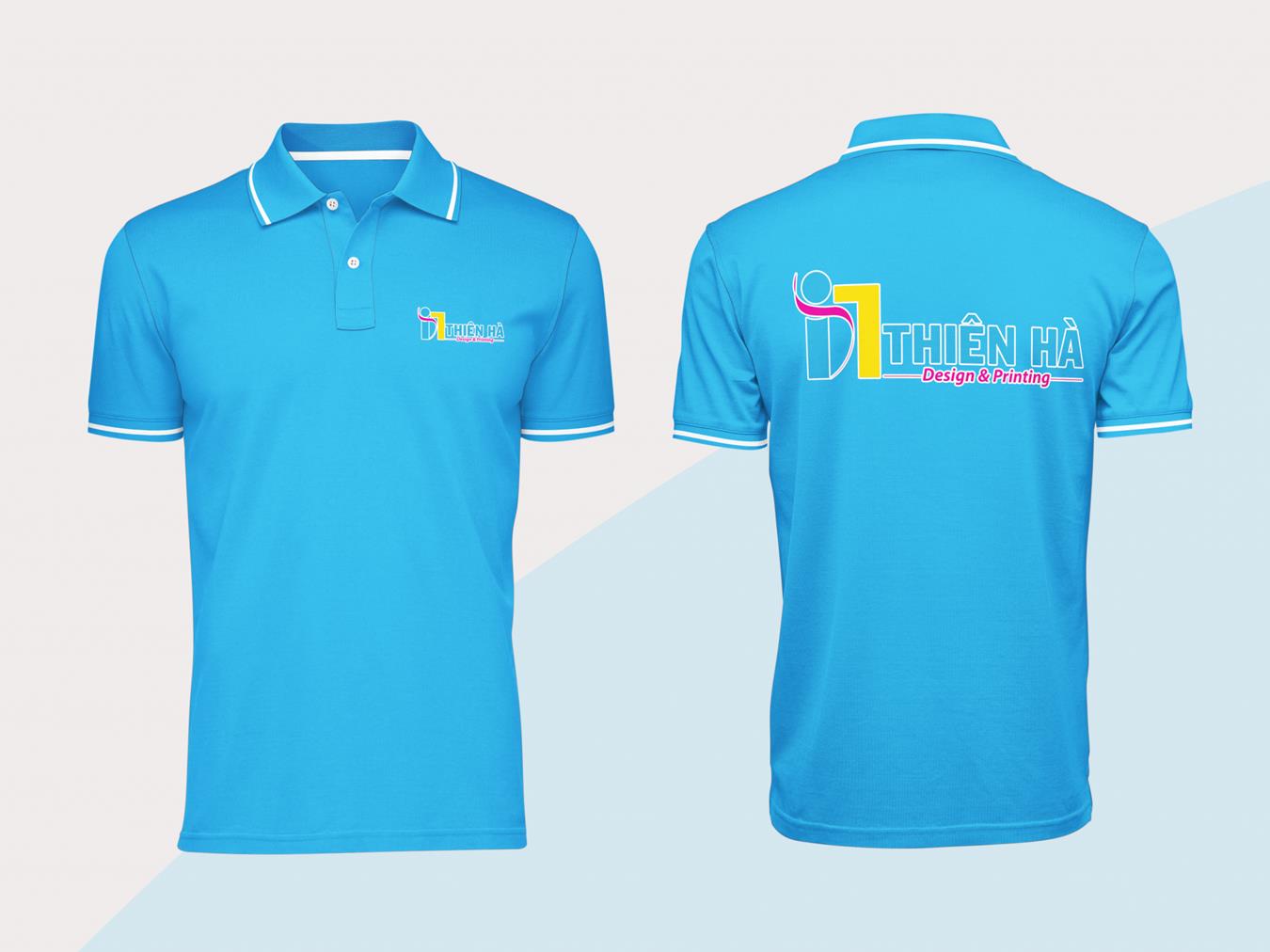 89+ Mẫu Hình Đồng Phục Áo Thun Màu Xanh Biển