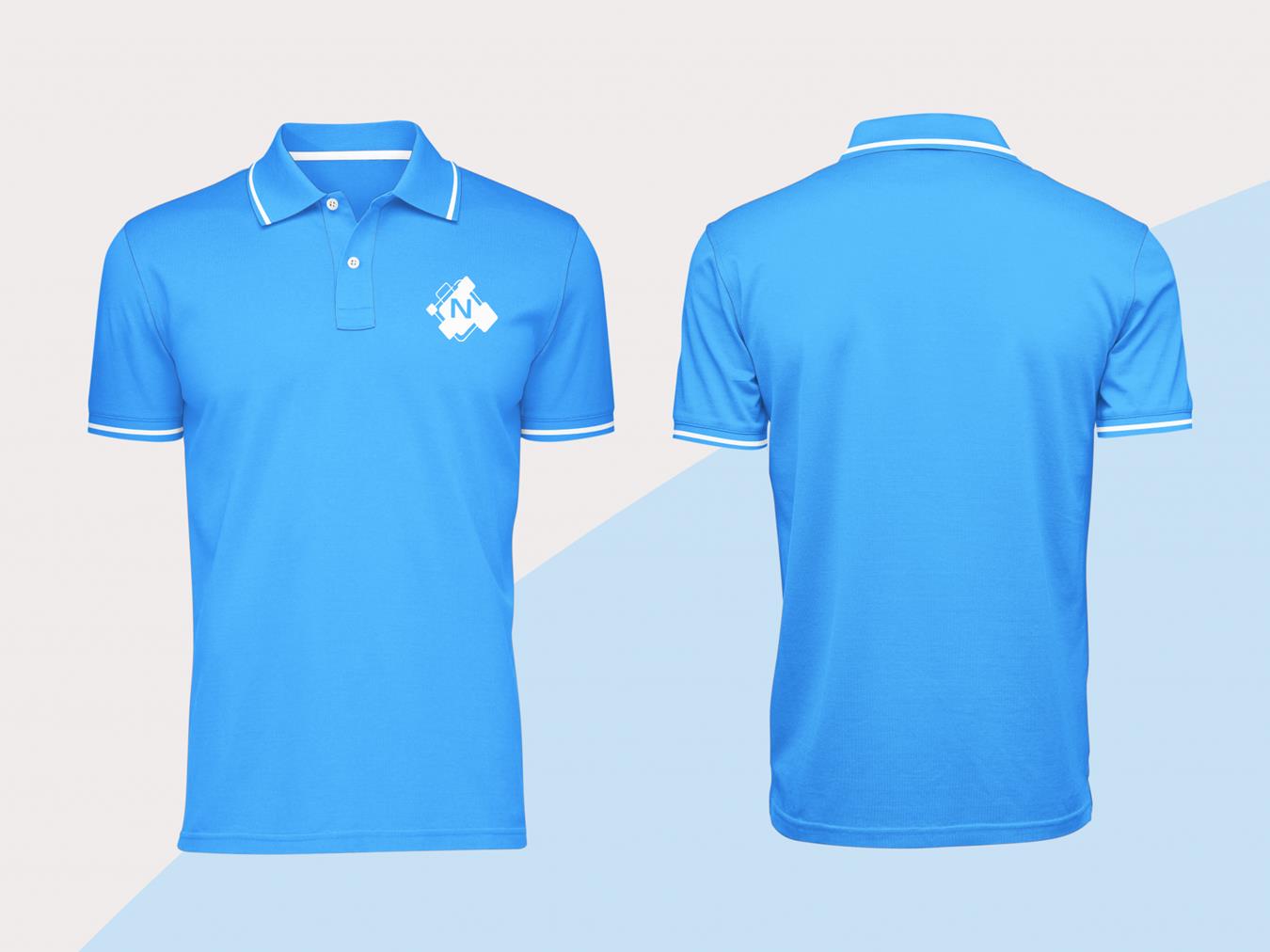 89+ Mẫu Hình Đồng Phục Áo Thun Màu Xanh Biển