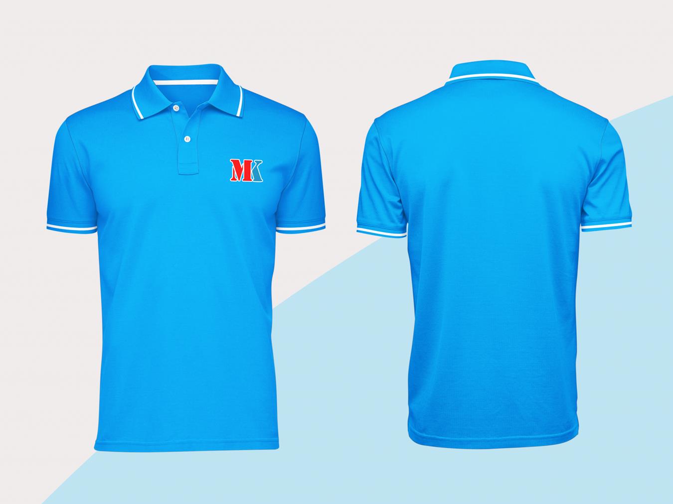 89+ Mẫu Hình Đồng Phục Áo Thun Màu Xanh Biển