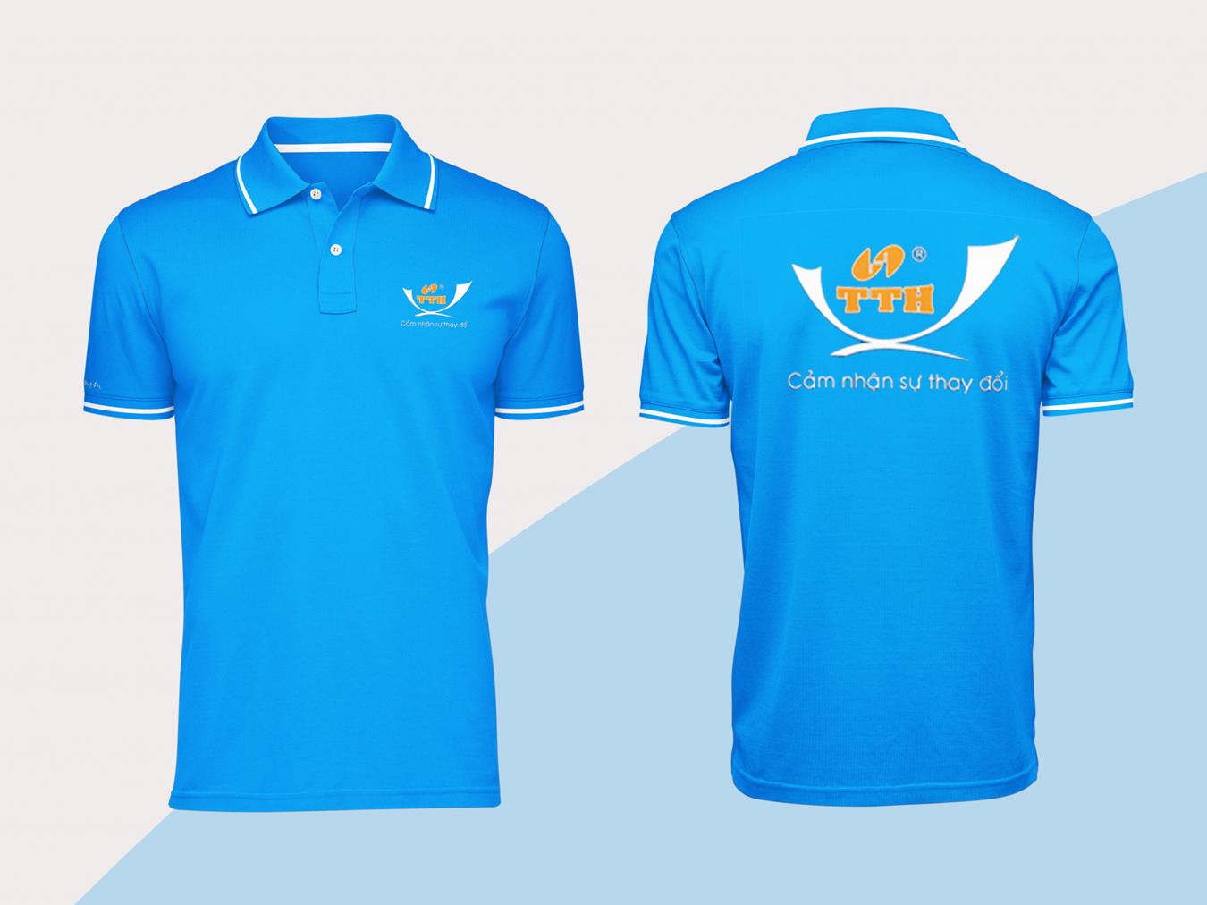 89+ Mẫu Hình Đồng Phục Áo Thun Màu Xanh Biển