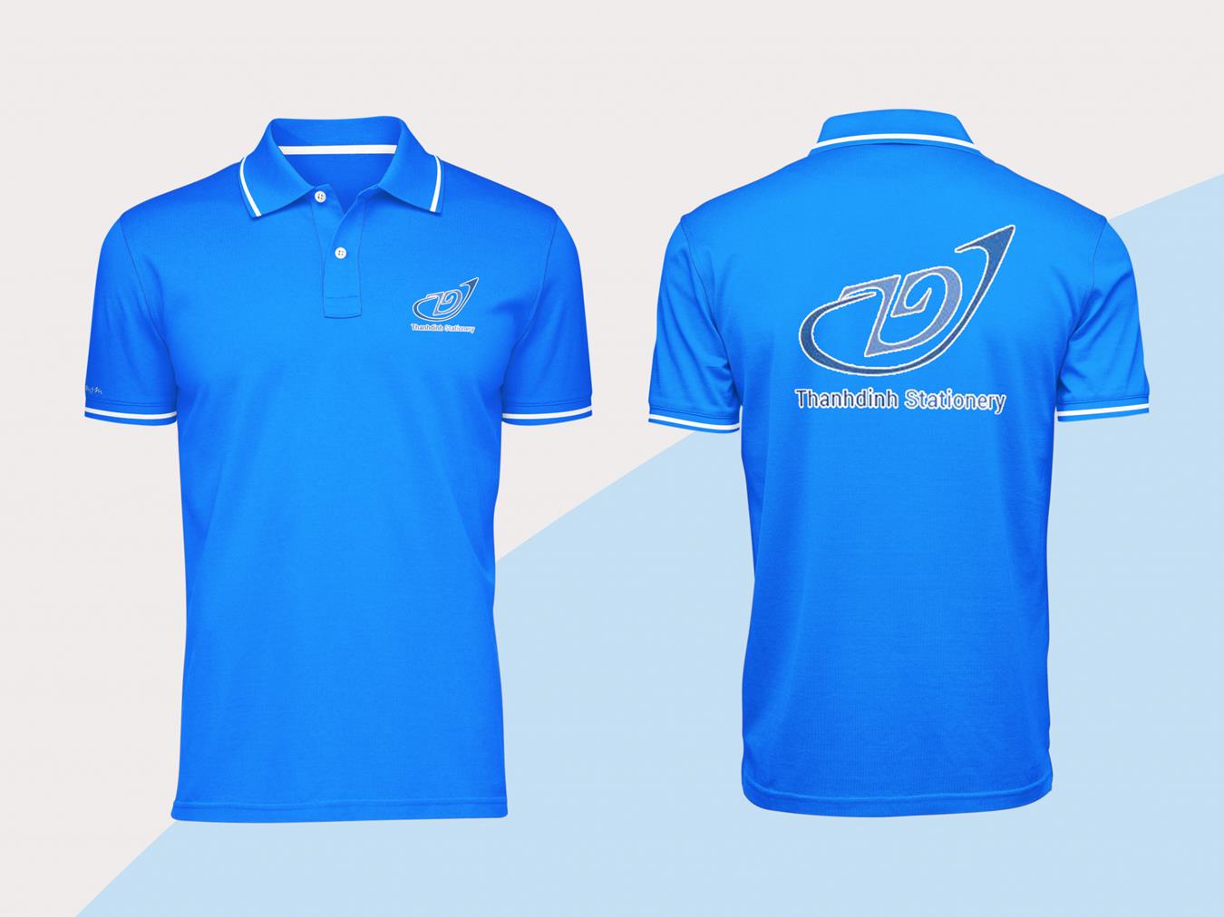89+ Mẫu Hình Đồng Phục Áo Thun Màu Xanh Biển
