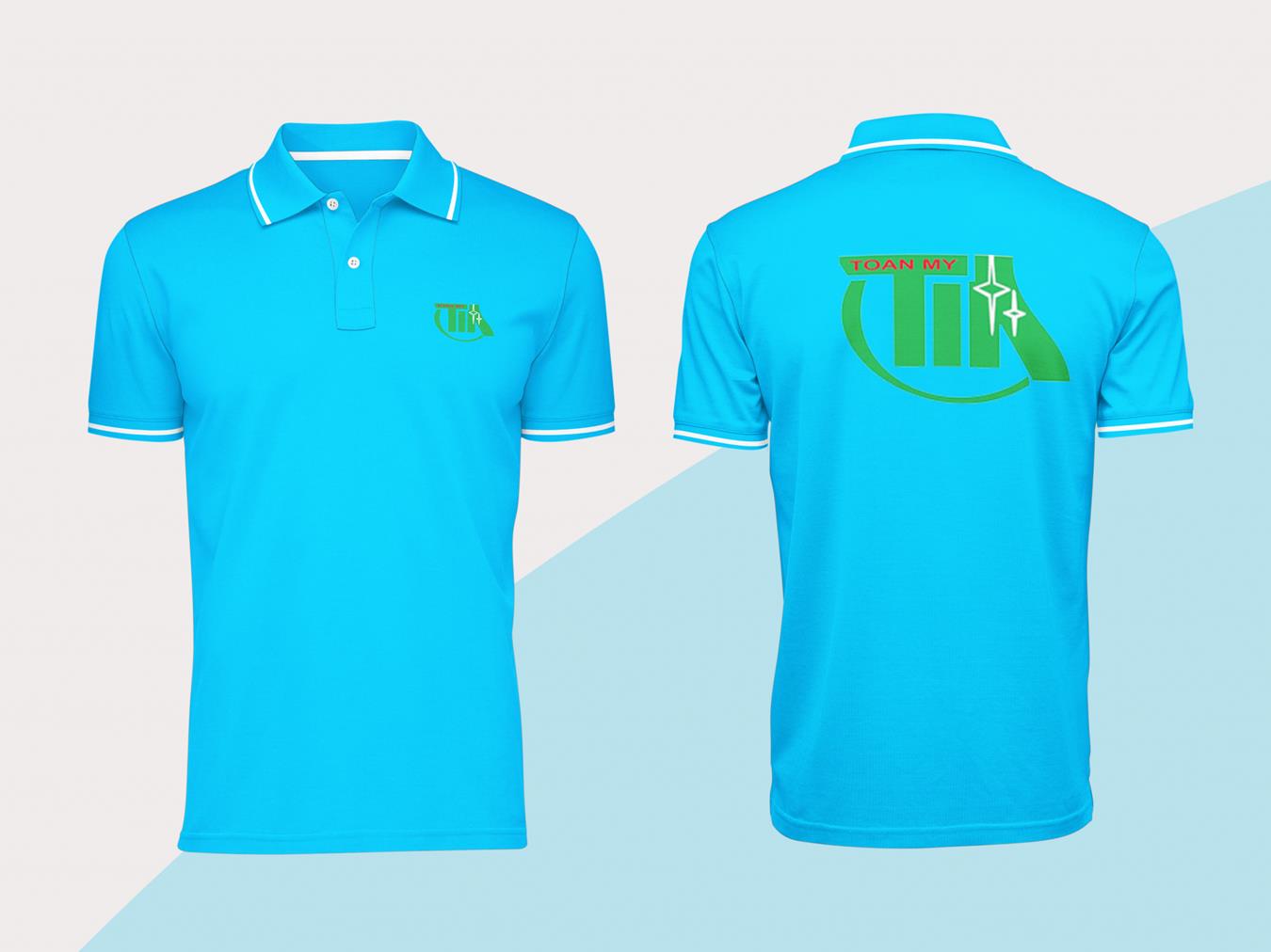 89+ Mẫu Hình Đồng Phục Áo Thun Màu Xanh Biển