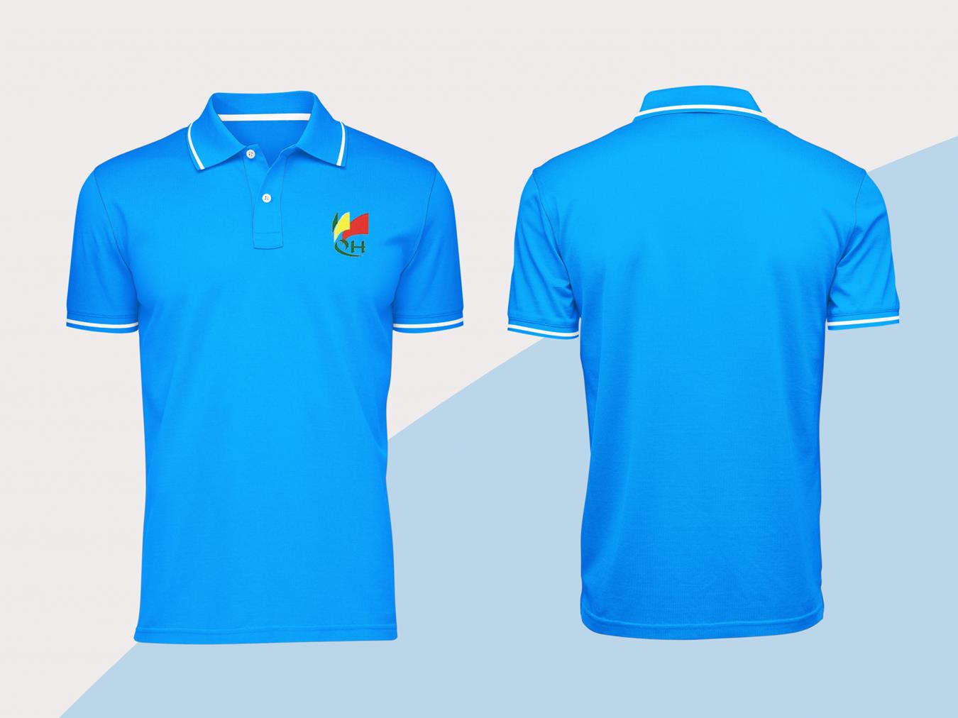 89+ Mẫu Hình Đồng Phục Áo Thun Màu Xanh Biển