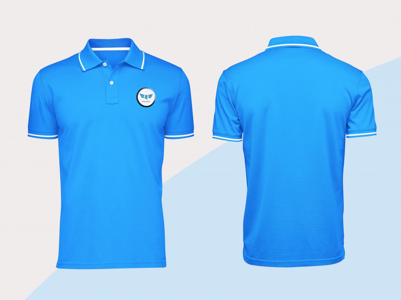 89+ Mẫu Hình Đồng Phục Áo Thun Màu Xanh Biển