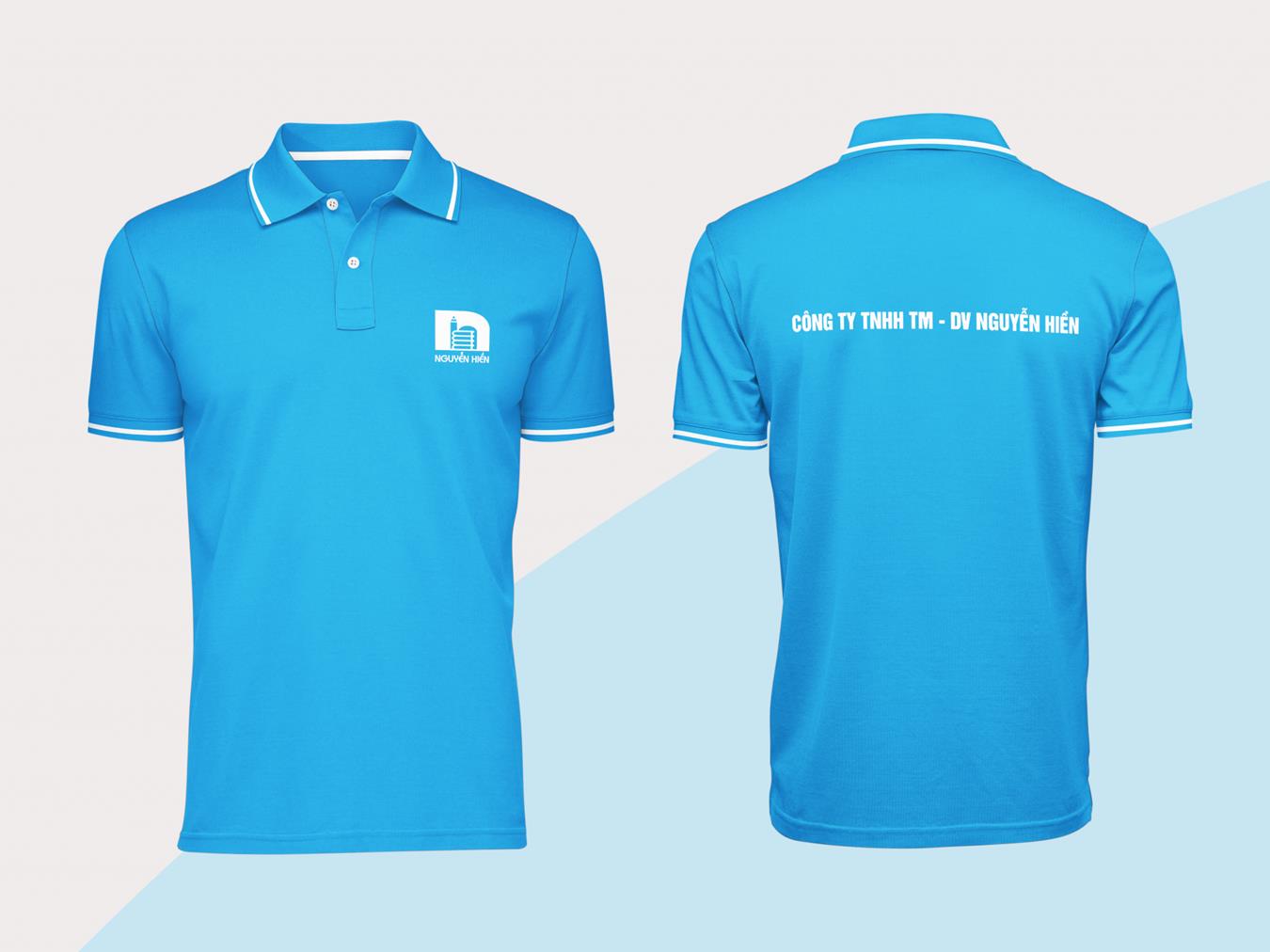 89+ Mẫu Hình Đồng Phục Áo Thun Màu Xanh Biển
