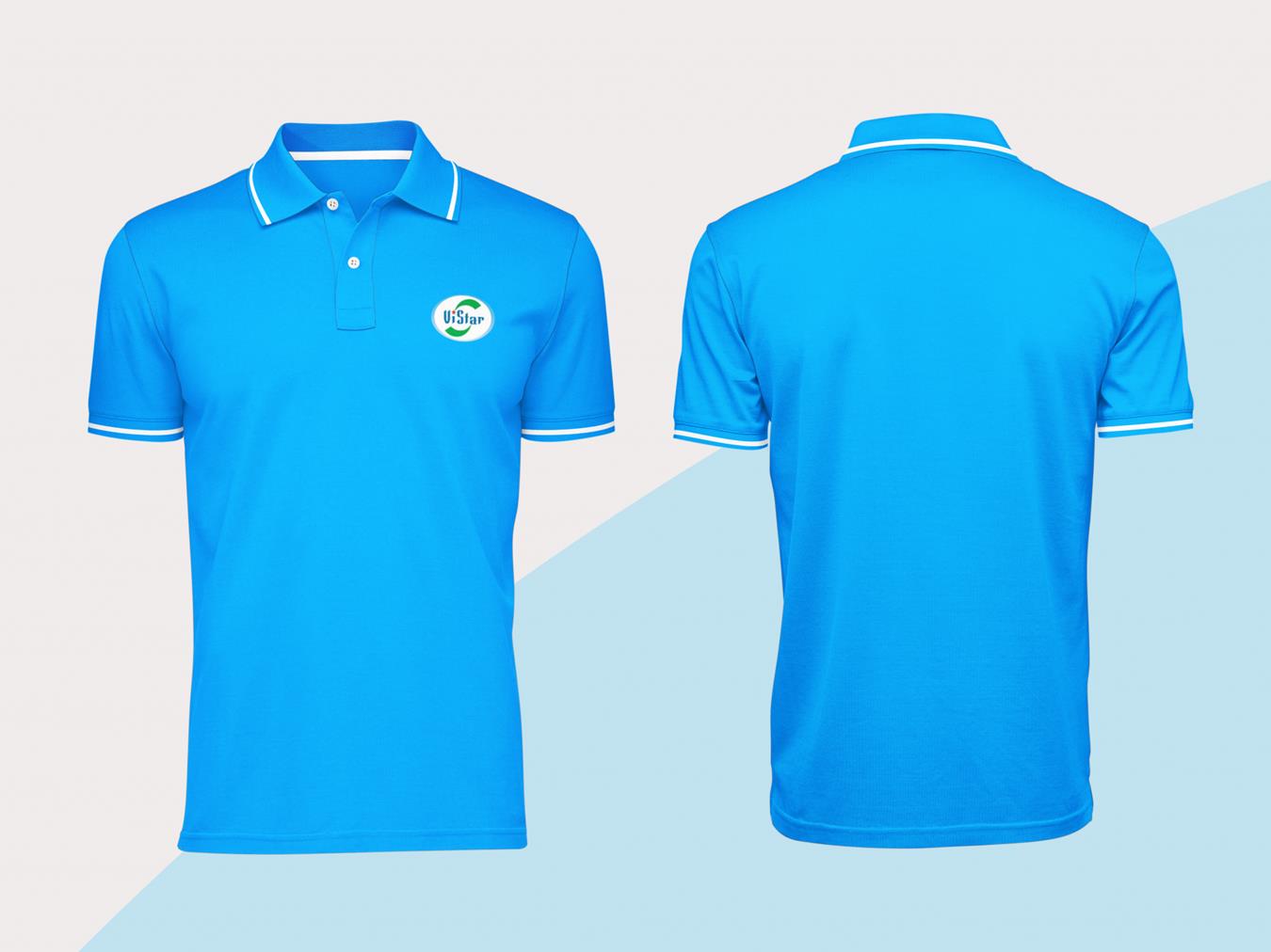 89+ Mẫu Hình Đồng Phục Áo Thun Màu Xanh Biển