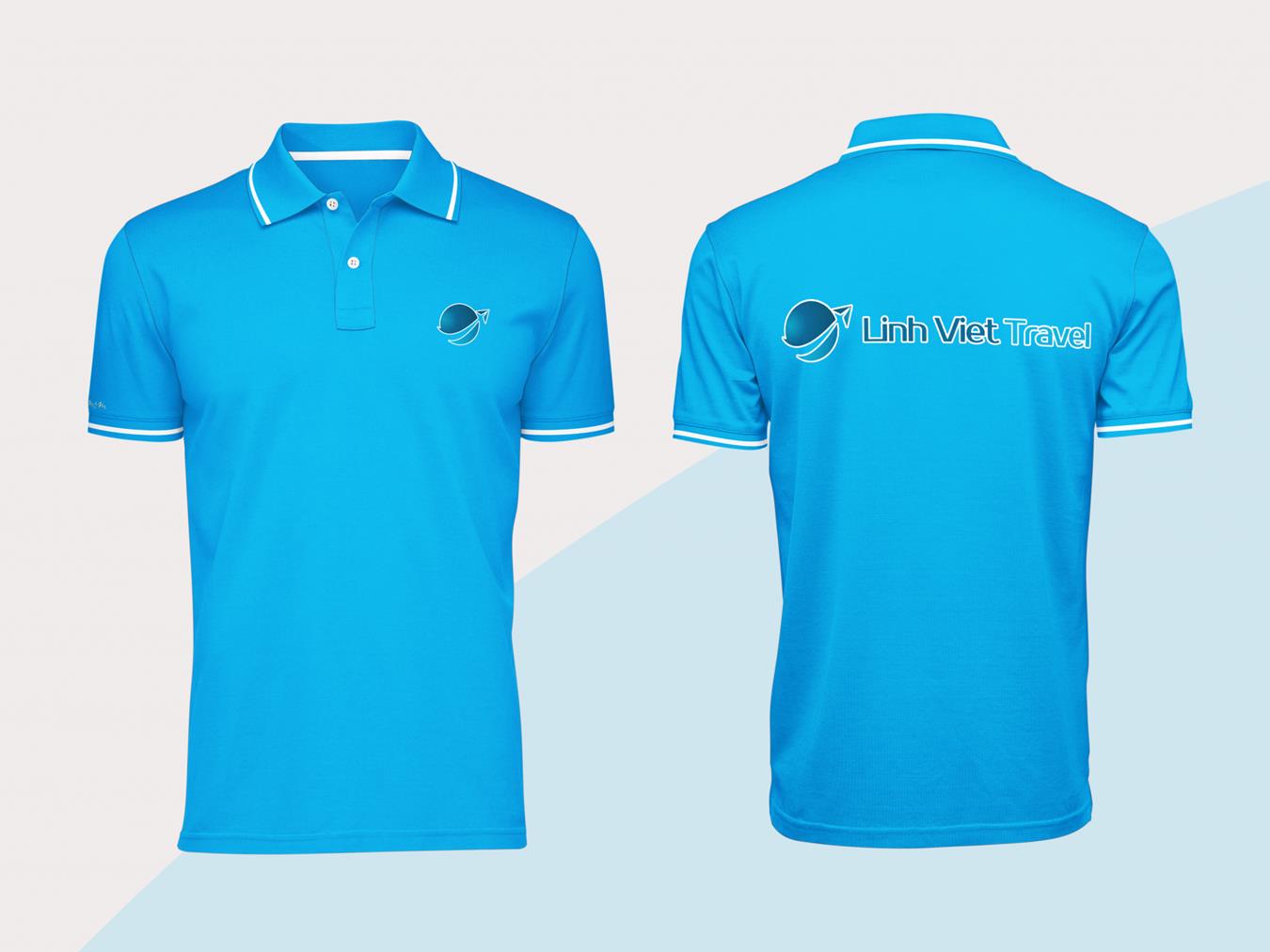 89+ Mẫu Hình Đồng Phục Áo Thun Màu Xanh Biển