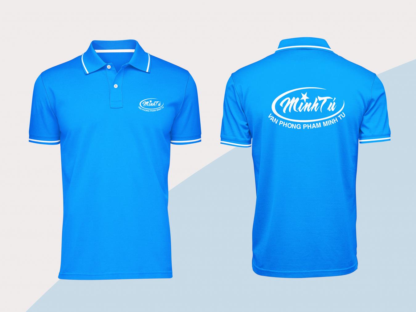 89+ Mẫu Hình Đồng Phục Áo Thun Màu Xanh Biển