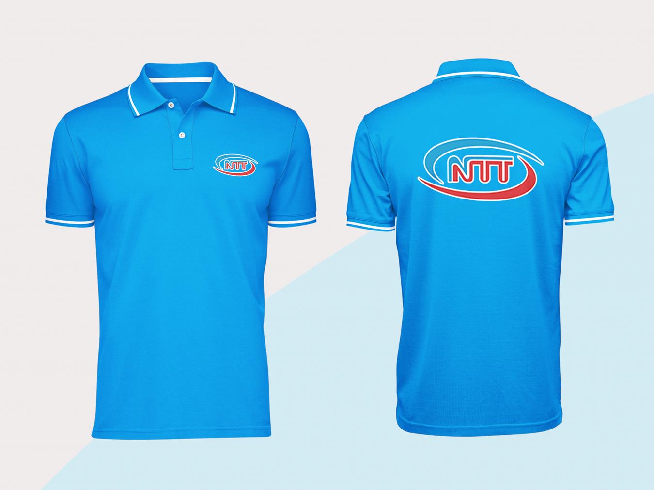 89+ Mẫu Hình Đồng Phục Áo Thun Màu Xanh Biển