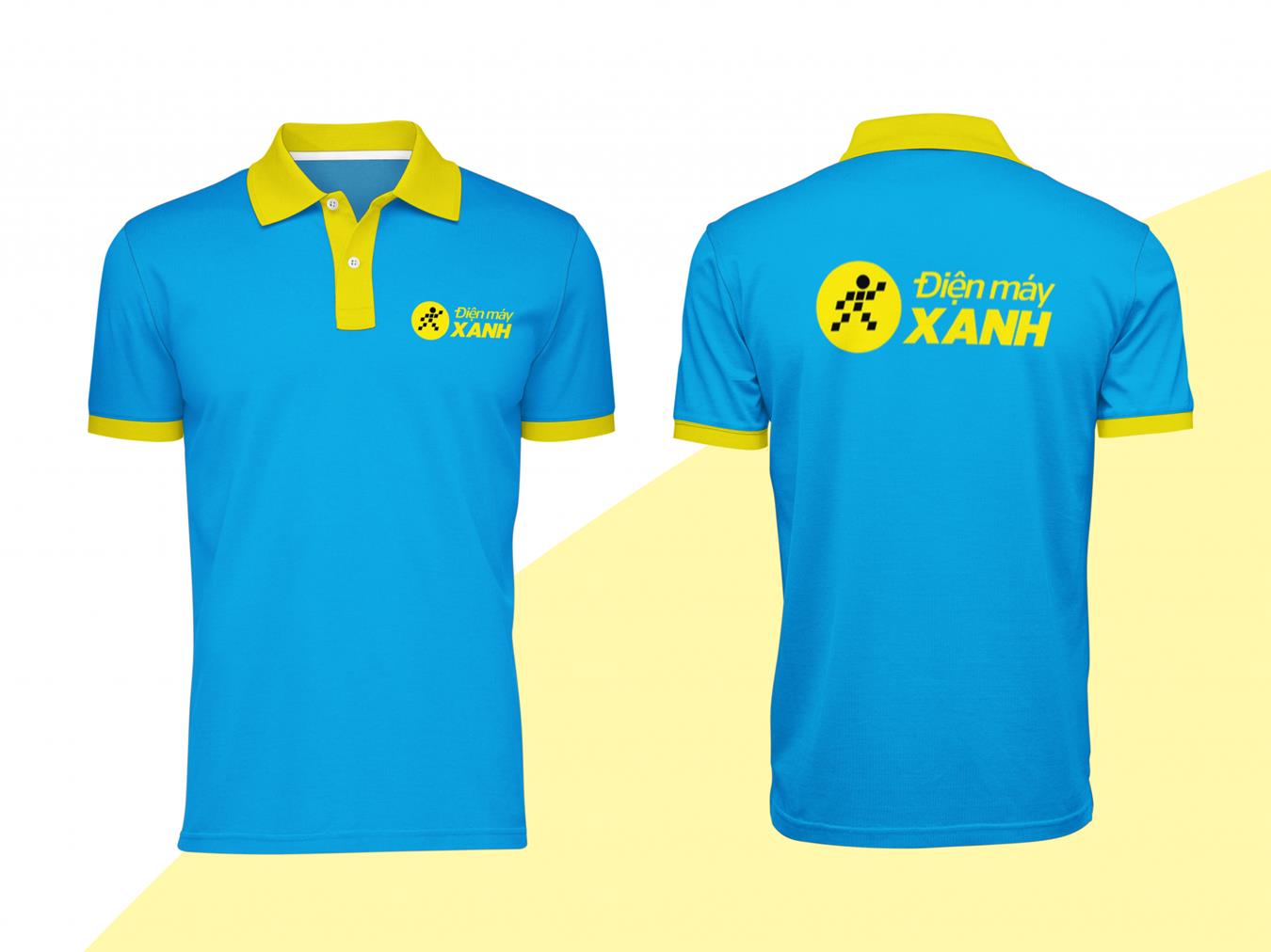 89+ Mẫu Hình Đồng Phục Áo Thun Màu Xanh Biển