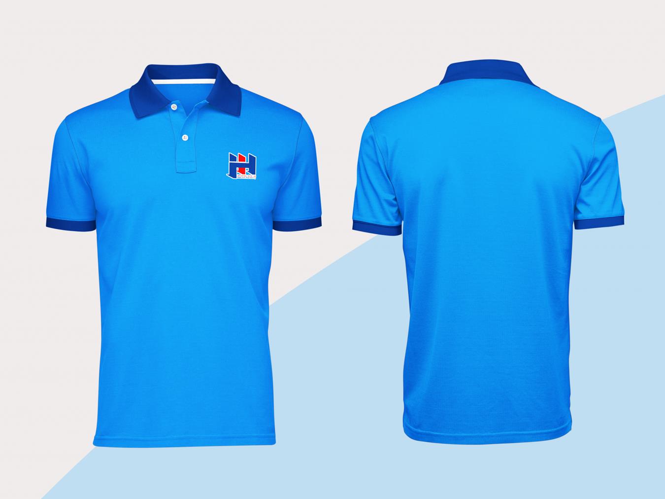 89+ Mẫu Hình Đồng Phục Áo Thun Màu Xanh Biển