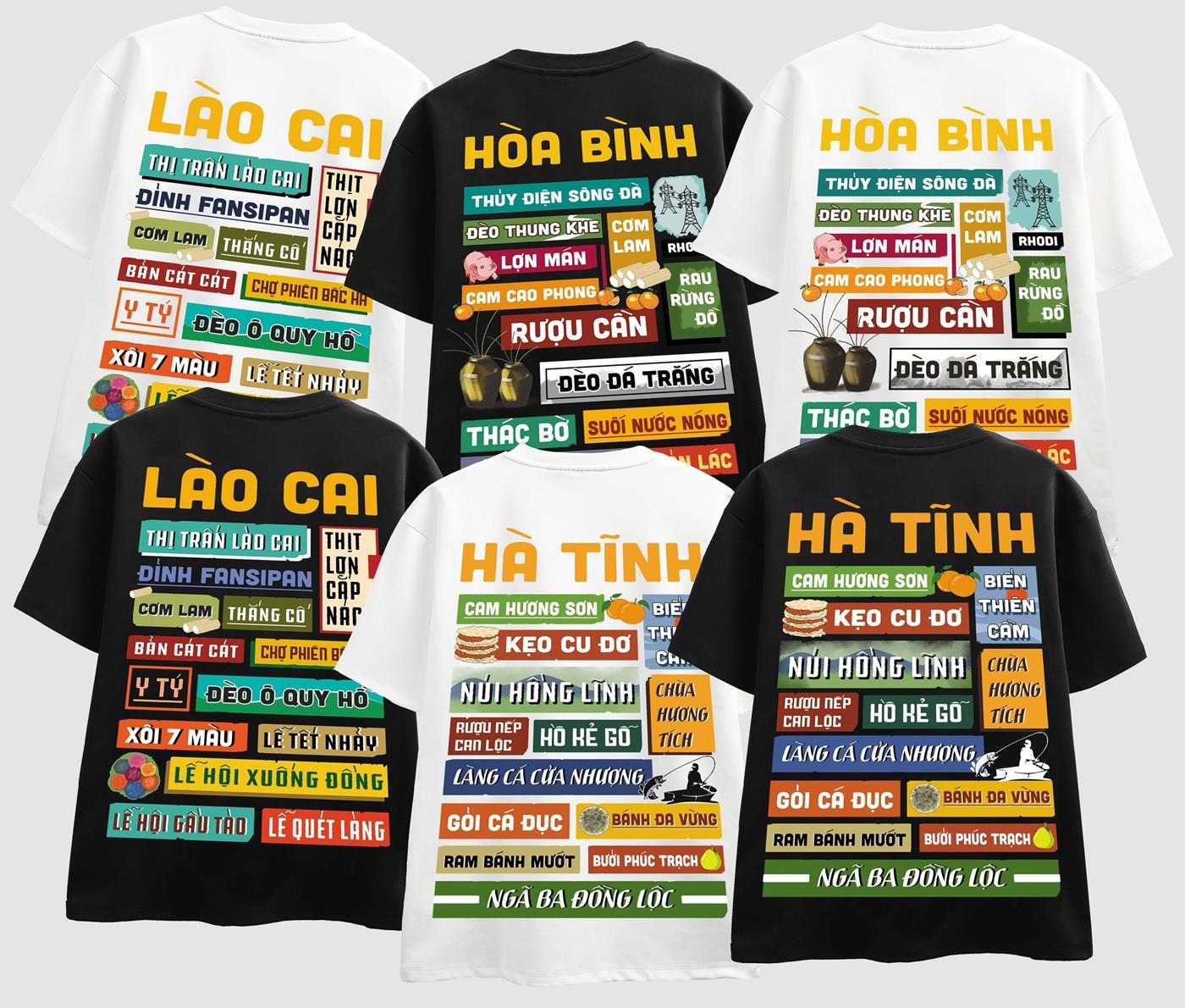 500+ Mẫu in áo thun 63 tỉnh thành đẹp, hình in độc đáo có sẵn tại Trang Anh Uniform