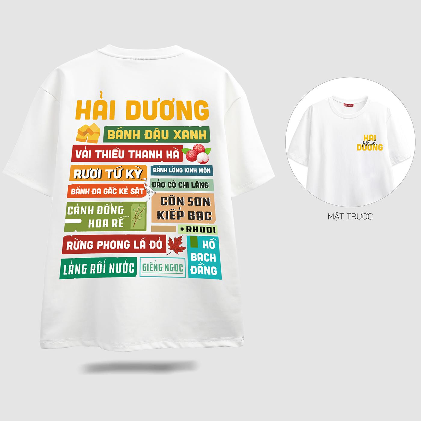 500+ Mẫu in áo thun 63 tỉnh thành đẹp, hình in độc đáo có sẵn tại Trang Anh Uniform