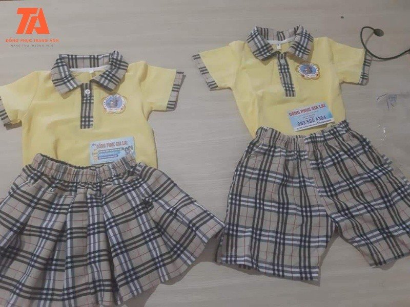 Mẫu đồng phục mầm non