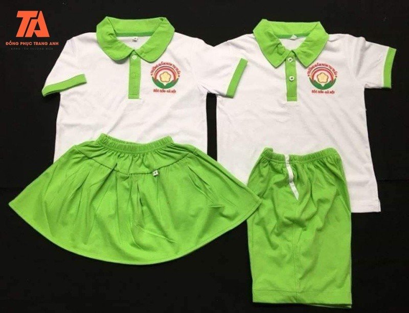 Mẫu đồng phục mầm non