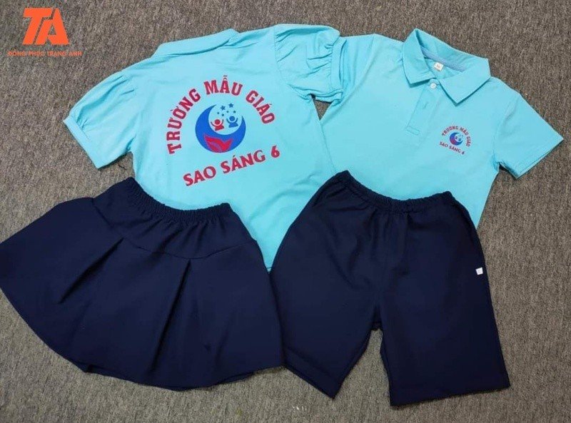 Mẫu đồng phục mầm non