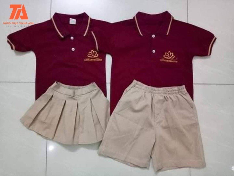 Mẫu đồng phục mầm non
