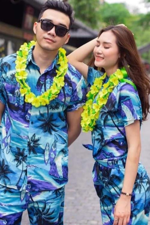 Mẫu họa tiết cây dừa