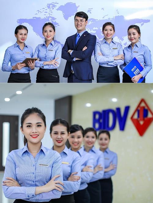 Đồng phục ngân hàng BIDV