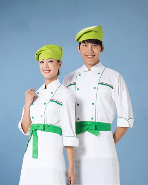 Combo đồng phục Bếp và nón