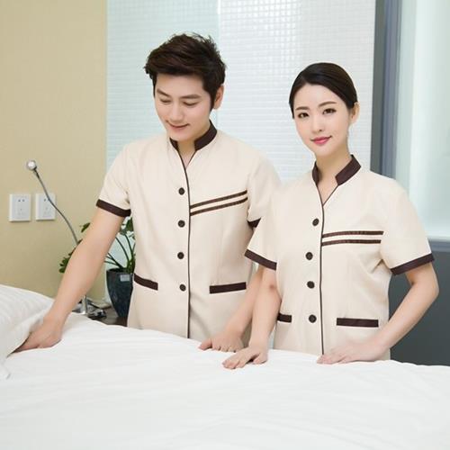 Xưởng May Đồng Phục Buồng Phòng Khách Sạn Theo Yêu Cầu, May Đo Tận Nơi