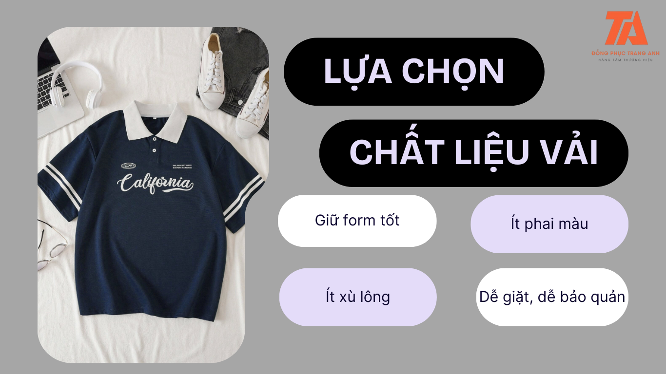 Nên chọn chất liệu vải bền - dùng lâu - ít rủi ro