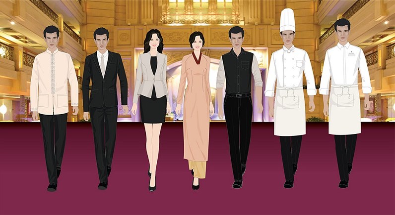 Mỗi bộ phận thực hiện những công việc khác nhau nên cần thiết kế đồng phục hỗ trợ thực hiện công việc của mình