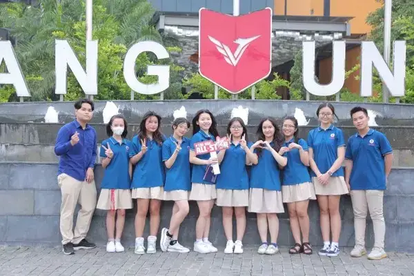 Mẫu áo thun đồng phục đại học Văn Lang
