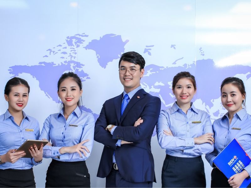 Đồng phục ngân hàng BIDV